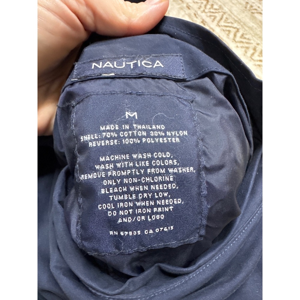 Nautica Sailing Performance Jacket Reversible Med… - image 7